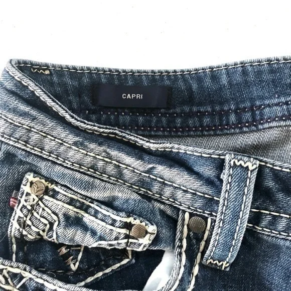 Vigoss Capri Women's Jeans Size W11/12 X L25 - Picture 6 of 7